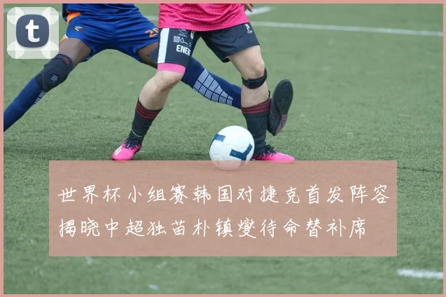 世界杯小组赛韩国对捷克首发阵容揭晓中超独苗朴镇燮待命替补席